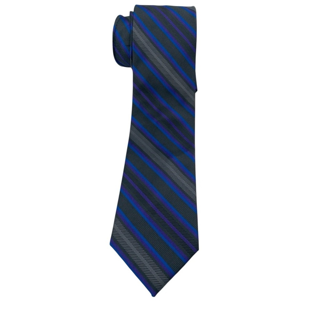 Haines & Bonner  Of London Mens‎ 60"X 3 1/4" Striped 100% Silk Tie (TA7) NW/OTs